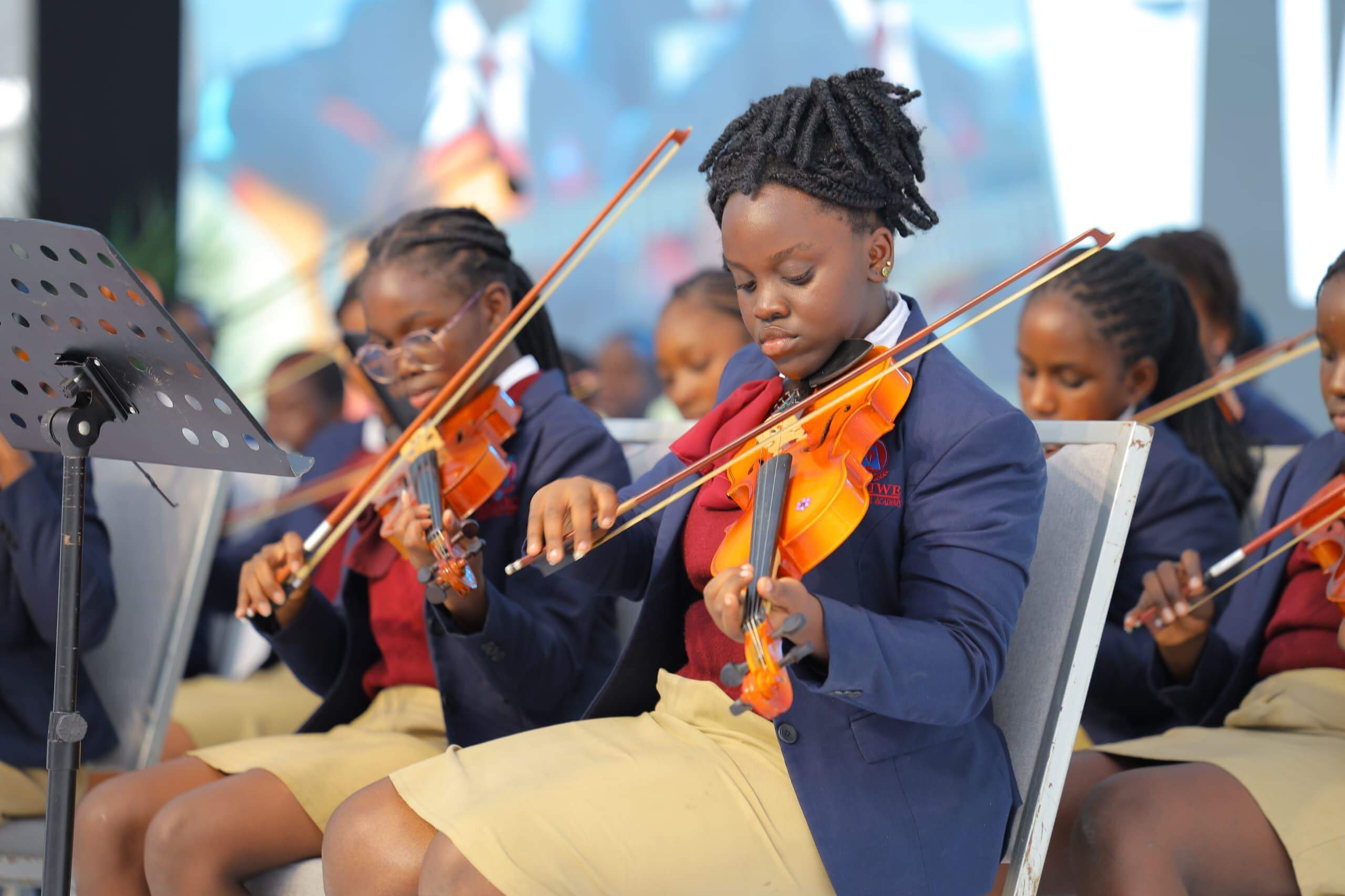 Violins at Asifiwe