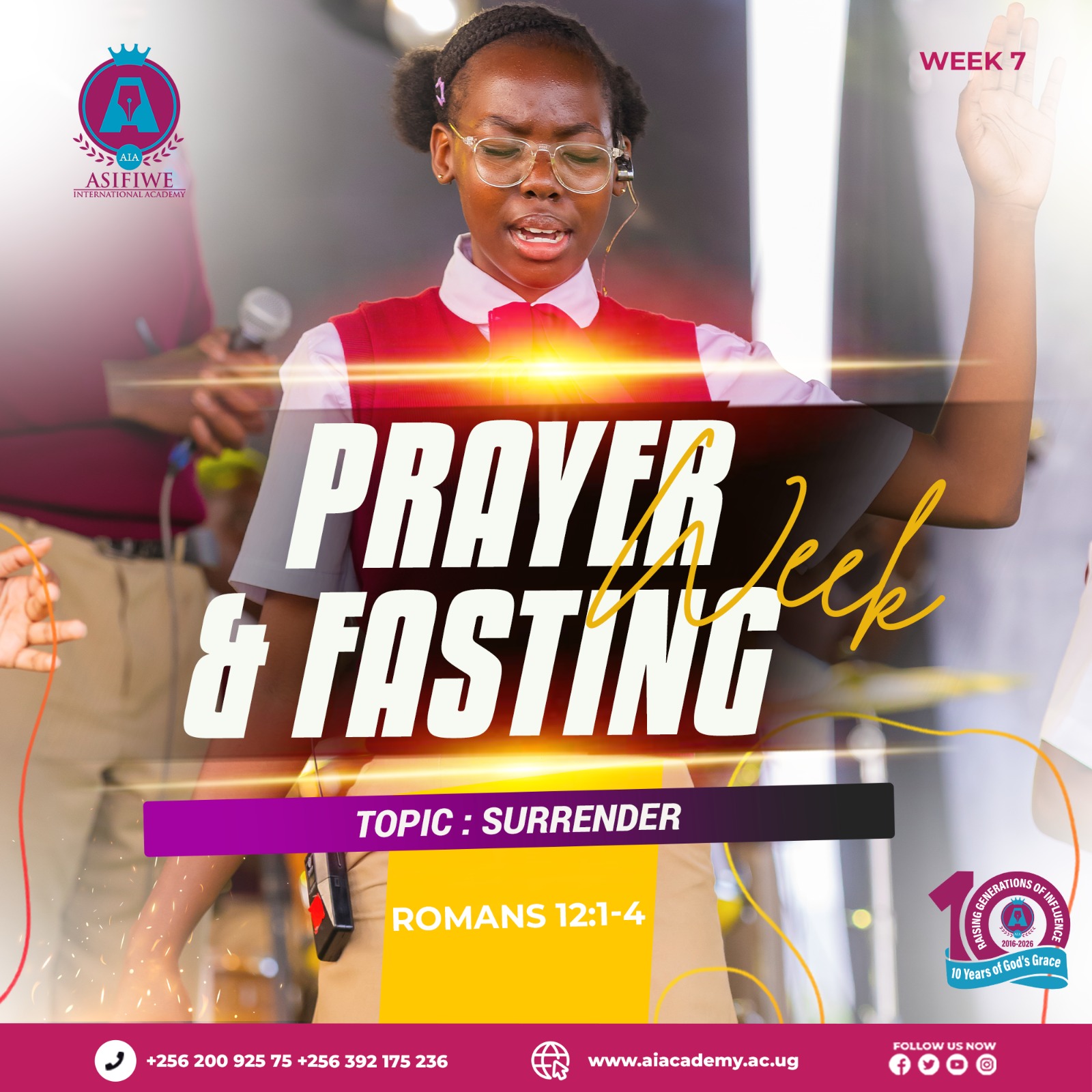 Prayer & Fasting Week