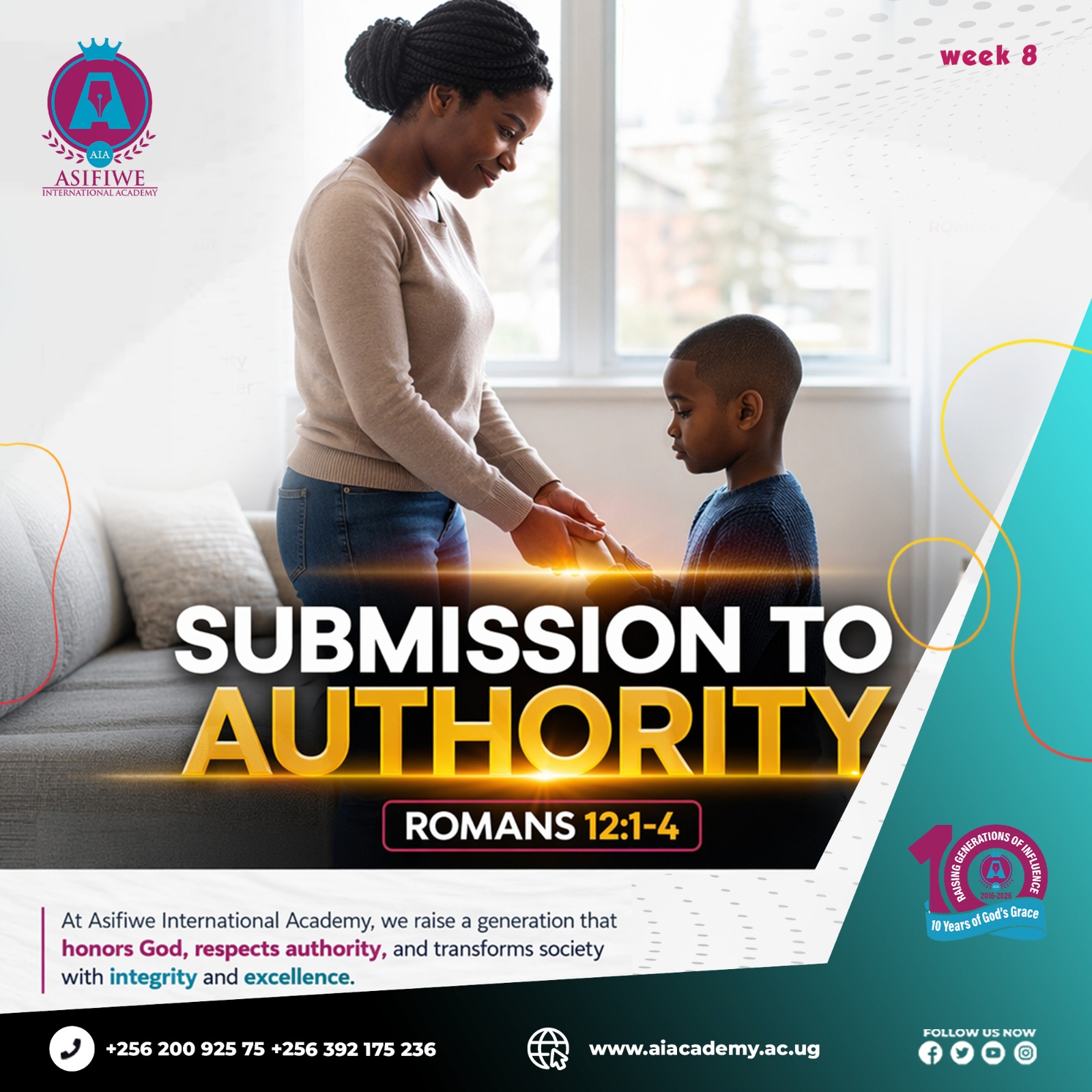 Theme of the week - Submission To Authority